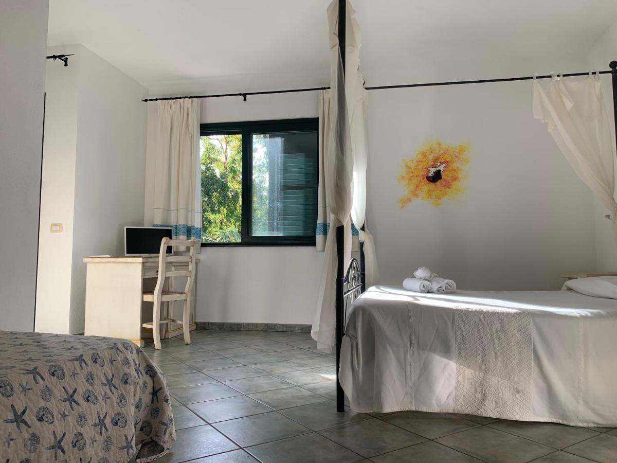 Habitación Triple con vistas a la piscina